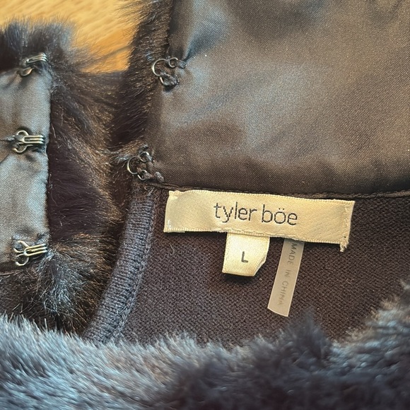 Tyler Boe Cotton/Cashmere Blend Dress. Size Large - Picture 7 of 9